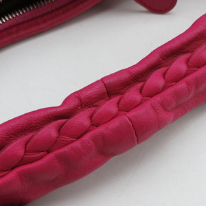 Secondhand Bottega Veneta Intrecciato Rose lambskin  shoulderbag | stylenewstar