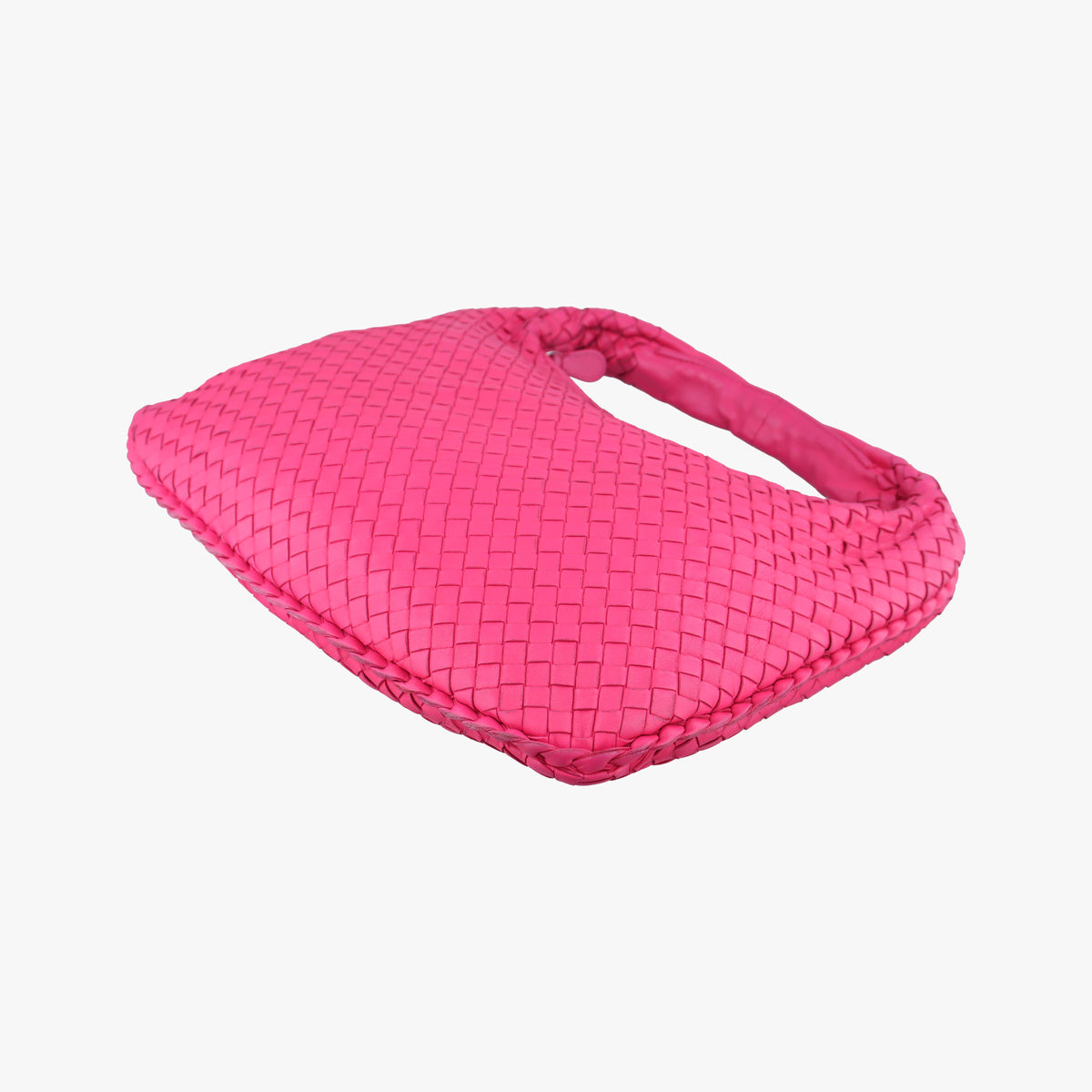 Secondhand Bottega Veneta Intrecciato Rose lambskin  shoulderbag | stylenewstar