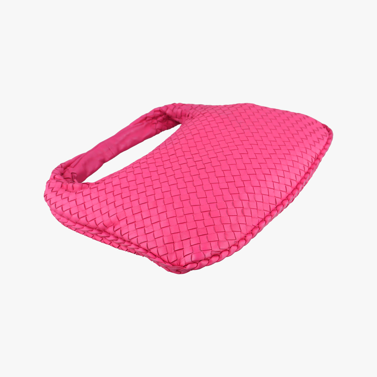 Secondhand Bottega Veneta Intrecciato Rose lambskin  shoulderbag | stylenewstar