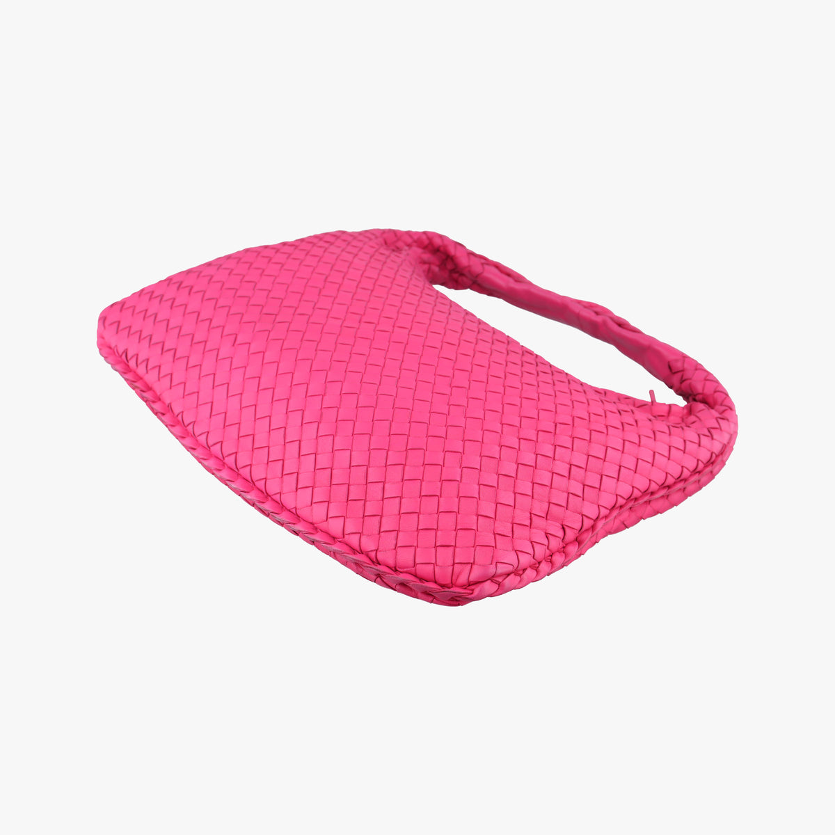 Secondhand Bottega Veneta Intrecciato Rose lambskin  shoulderbag | stylenewstar