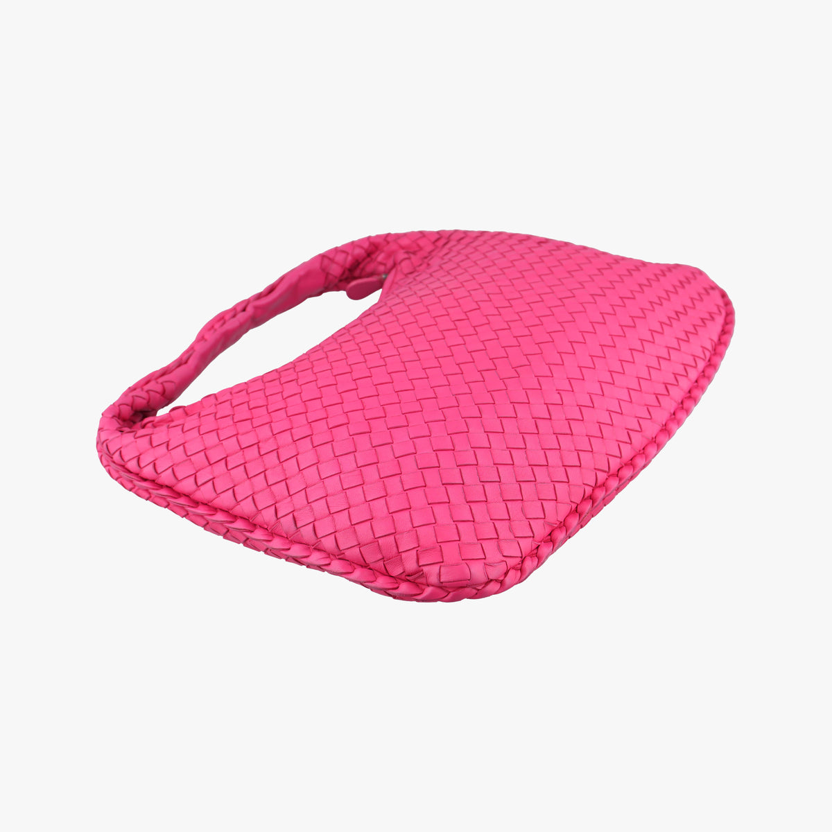 Secondhand Bottega Veneta Intrecciato Rose lambskin  shoulderbag | stylenewstar