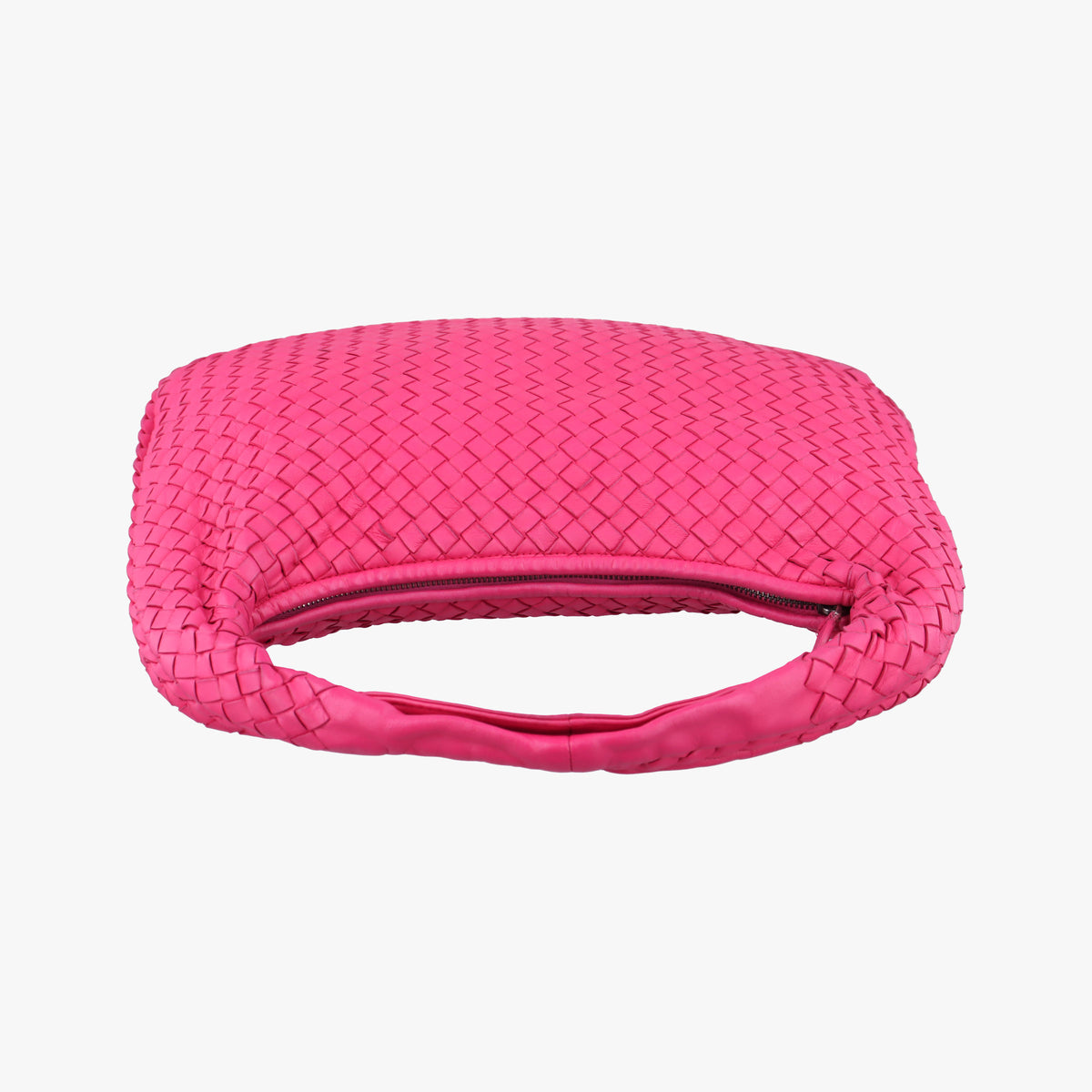 Secondhand Bottega Veneta Intrecciato Rose lambskin  shoulderbag | stylenewstar