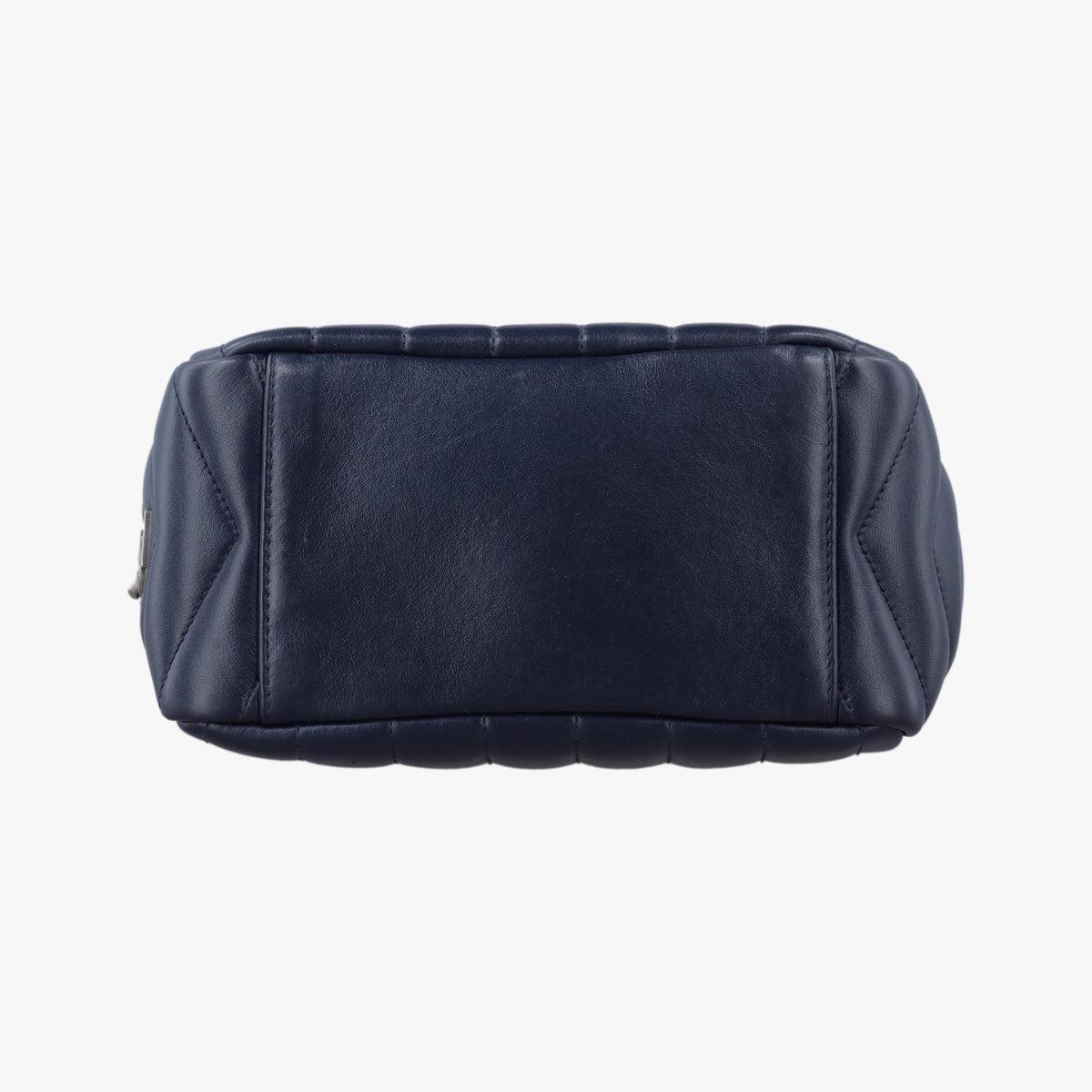 Pre-owned Yves Saint Laurent LOULOU Navy Leather 454317 shoulderbag | stylenewstar