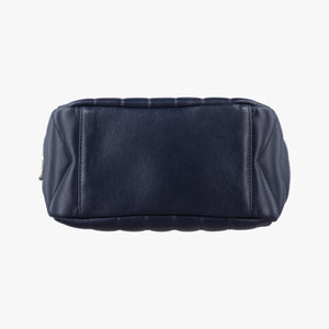 Pre-owned Yves Saint Laurent LOULOU Navy Leather 454317 shoulderbag | stylenewstar