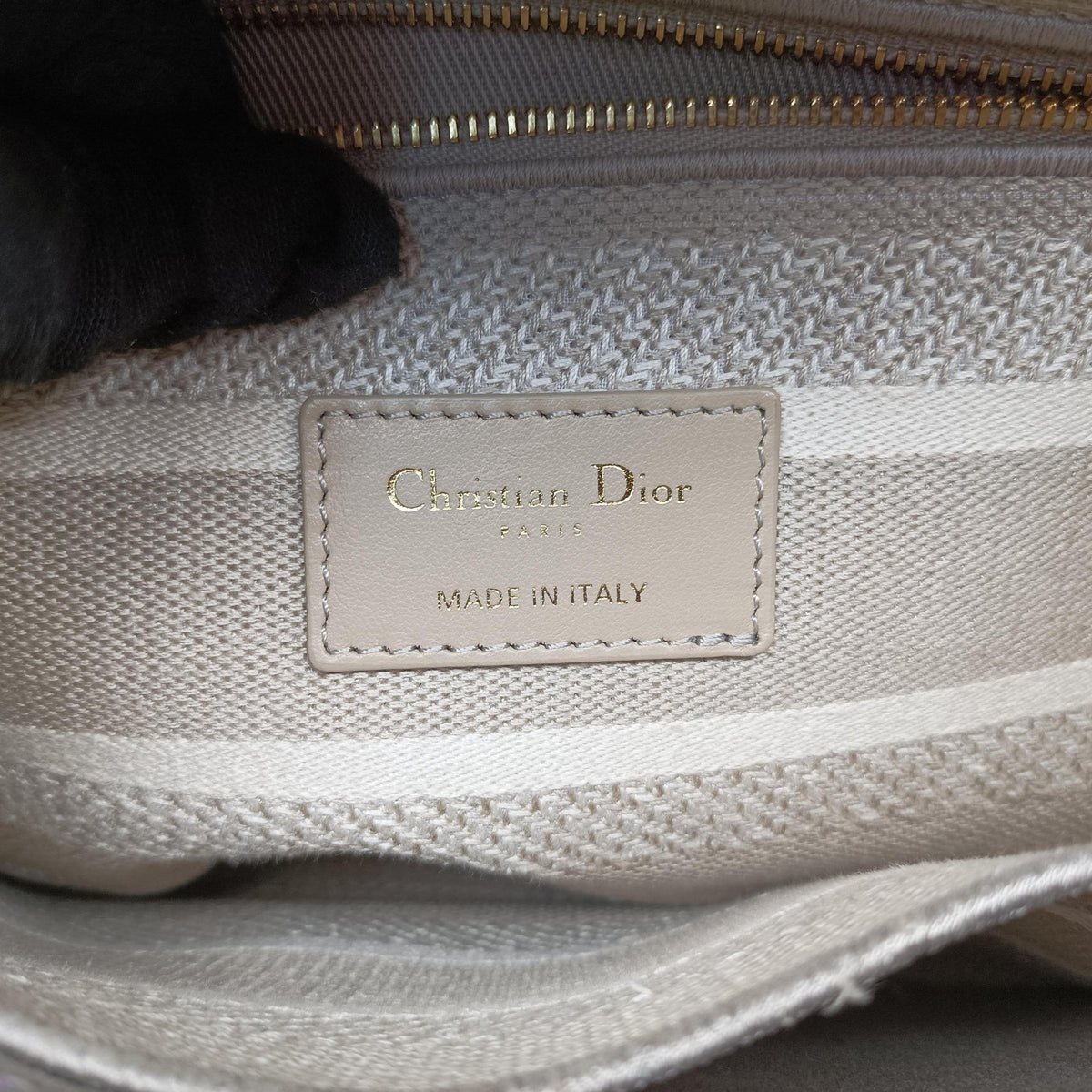 Pre-owned Christian Dior Lady Dior Multicolor fabric  shoulderbag | stylenewstar