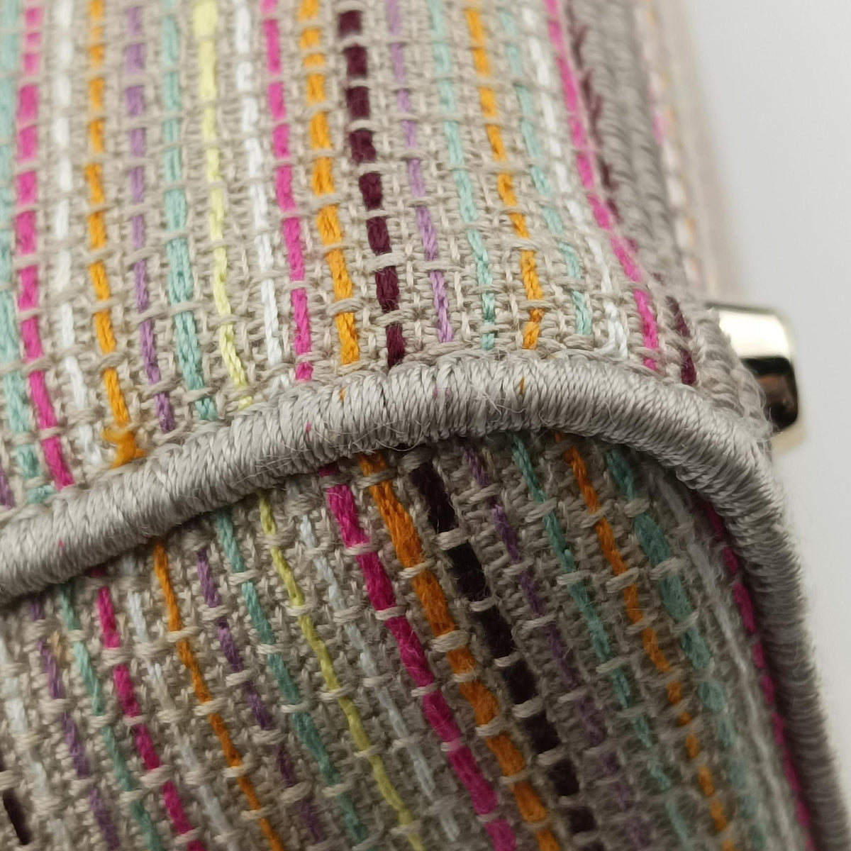 Pre-owned Christian Dior Lady Dior Multicolor fabric  shoulderbag | stylenewstar