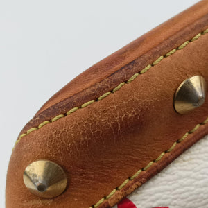 Vintage Louis Vuitton Alma PM white Monogram Multicolor M92647 handbag | stylenewstar