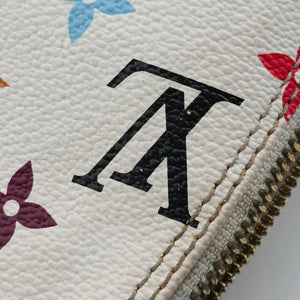 Vintage Louis Vuitton Alma PM white Monogram Multicolor M92647 handbag | stylenewstar