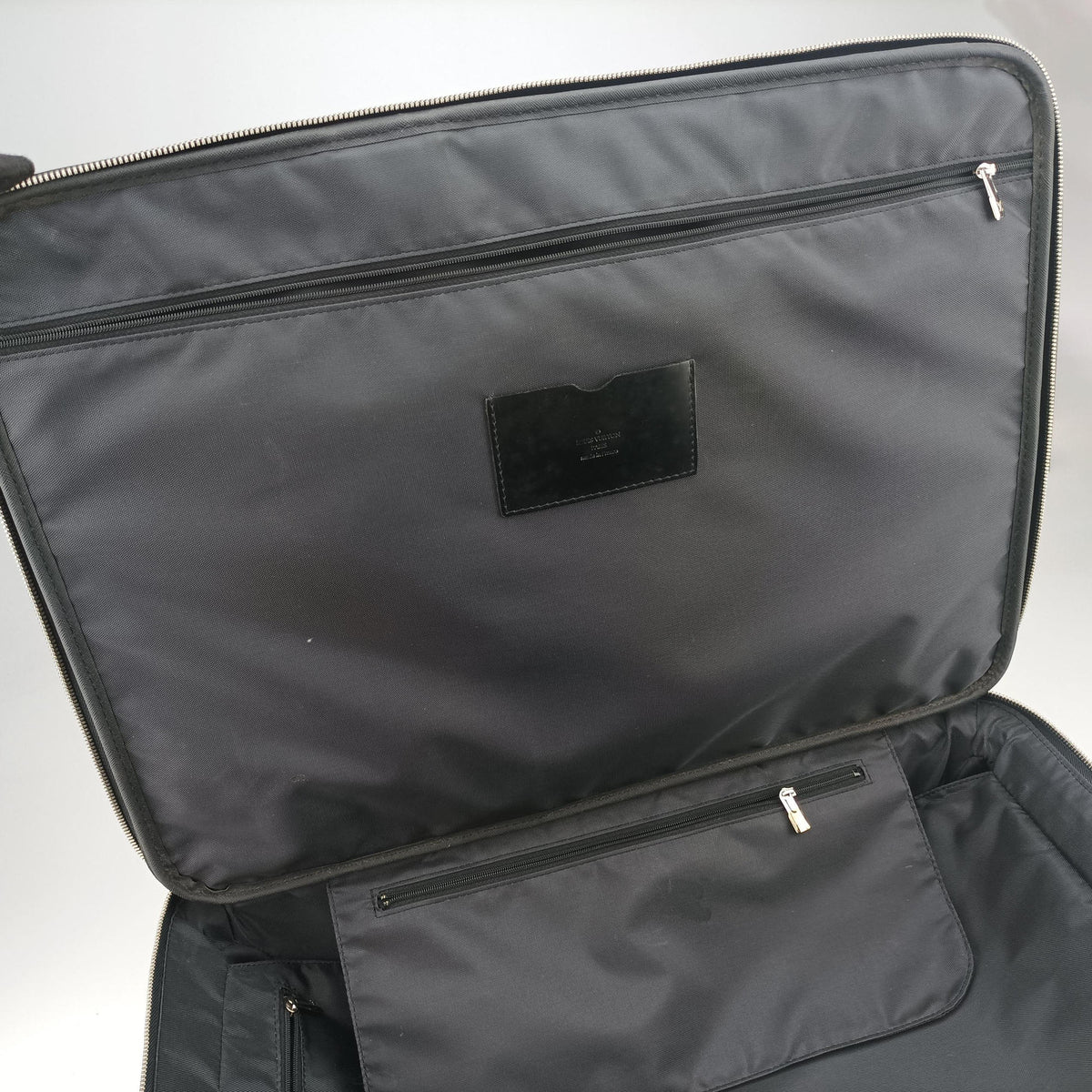 Pre-owned Louis Vuitton Pegase 55 ARDOISE Taiga Leather M23272 suitcase | stylenewstar