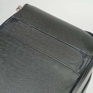Pre-owned Louis Vuitton Pegase 55 ARDOISE Taiga Leather M23272 suitcase | stylenewstar