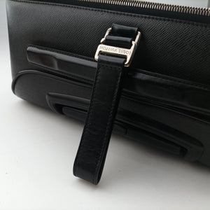 Pre-owned Louis Vuitton Pegase 55 ARDOISE Taiga Leather M23272 suitcase | stylenewstar