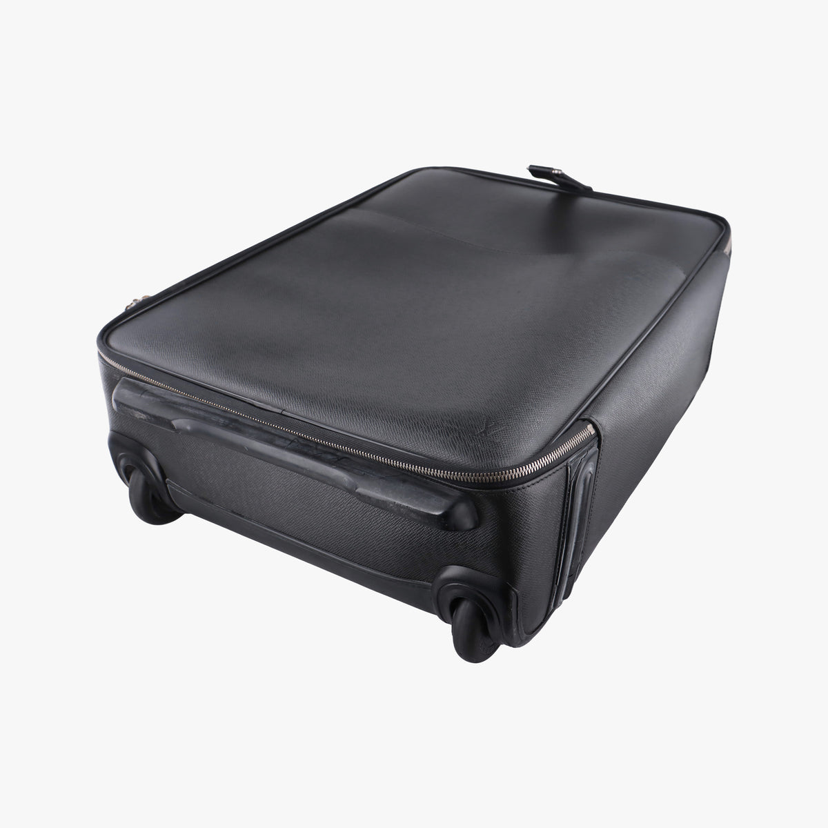 Pre-owned Louis Vuitton Pegase 55 ARDOISE Taiga Leather M23272 suitcase | stylenewstar