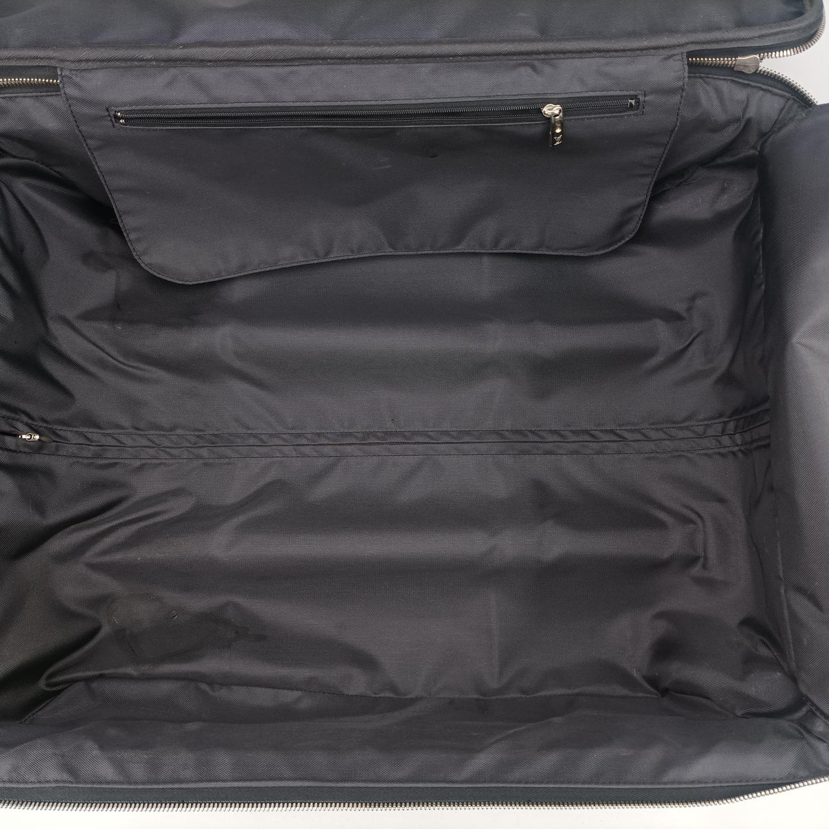 Pre-owned Louis Vuitton Pegase 55 ARDOISE Taiga Leather M23272 suitcase | stylenewstar