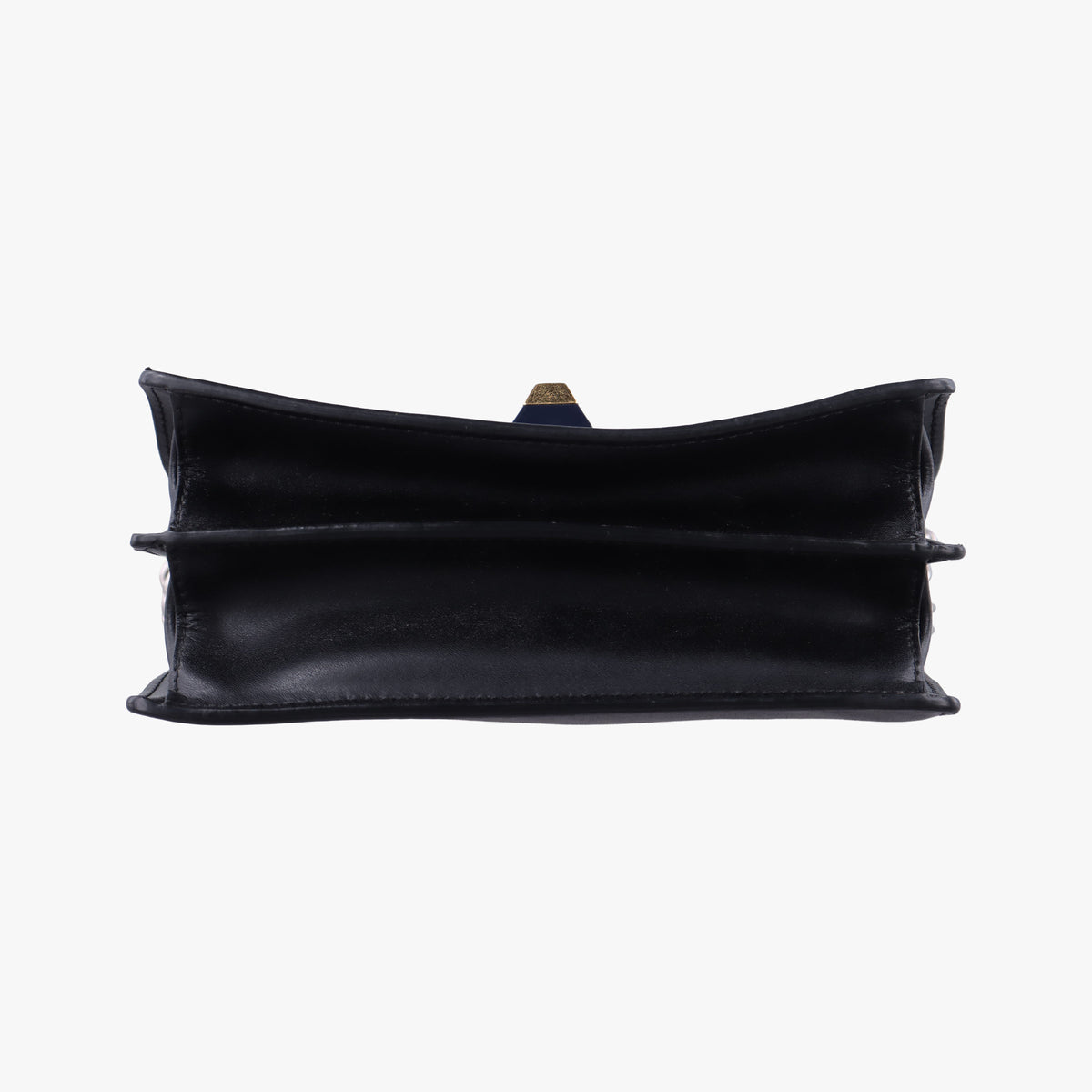 Vintage Fendi Kan I Black Leather 8M0381 shoulderbag | stylenewstar