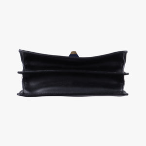 Vintage Fendi Kan I Black Leather 8M0381 shoulderbag | stylenewstar