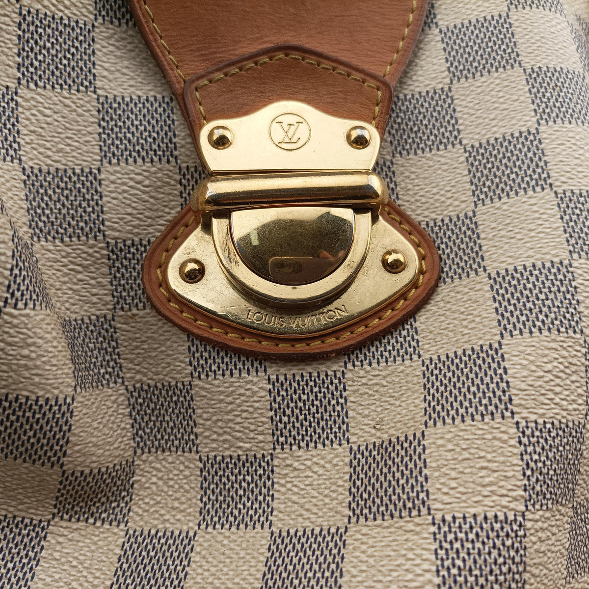 Pre-owned Louis Vuitton STRESA PM Azur Damier Canvas N42220 shoulderbag | stylenewstar