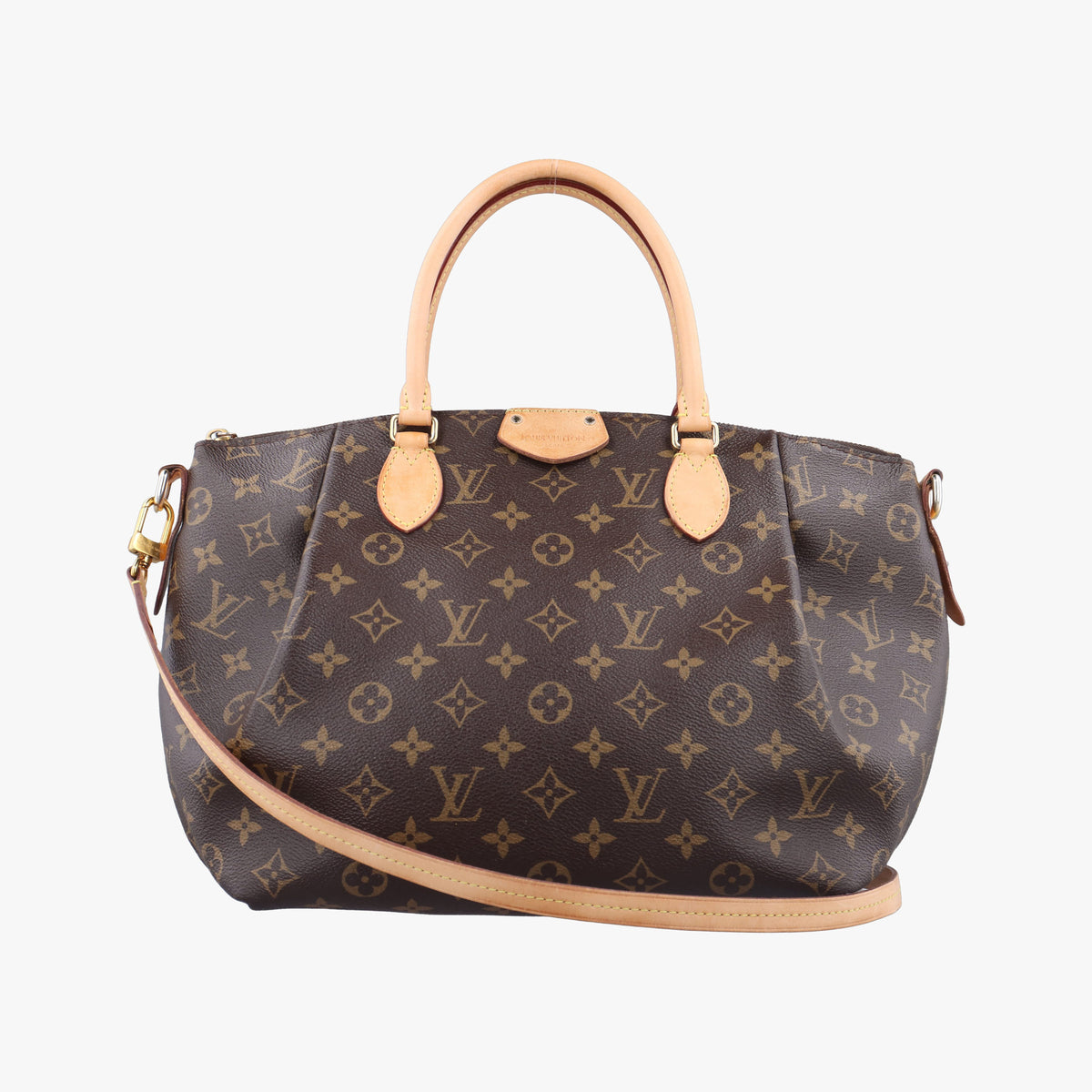 Pre-owned Louis Vuitton Turenne MM Brown Monogram canvas M48814 shoulderbag | stylenewstar