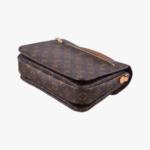 Secondhand Louis Vuitton Pochette Metis MM Brown Monogram Canvas M44875 shoulderbag | stylenewstar