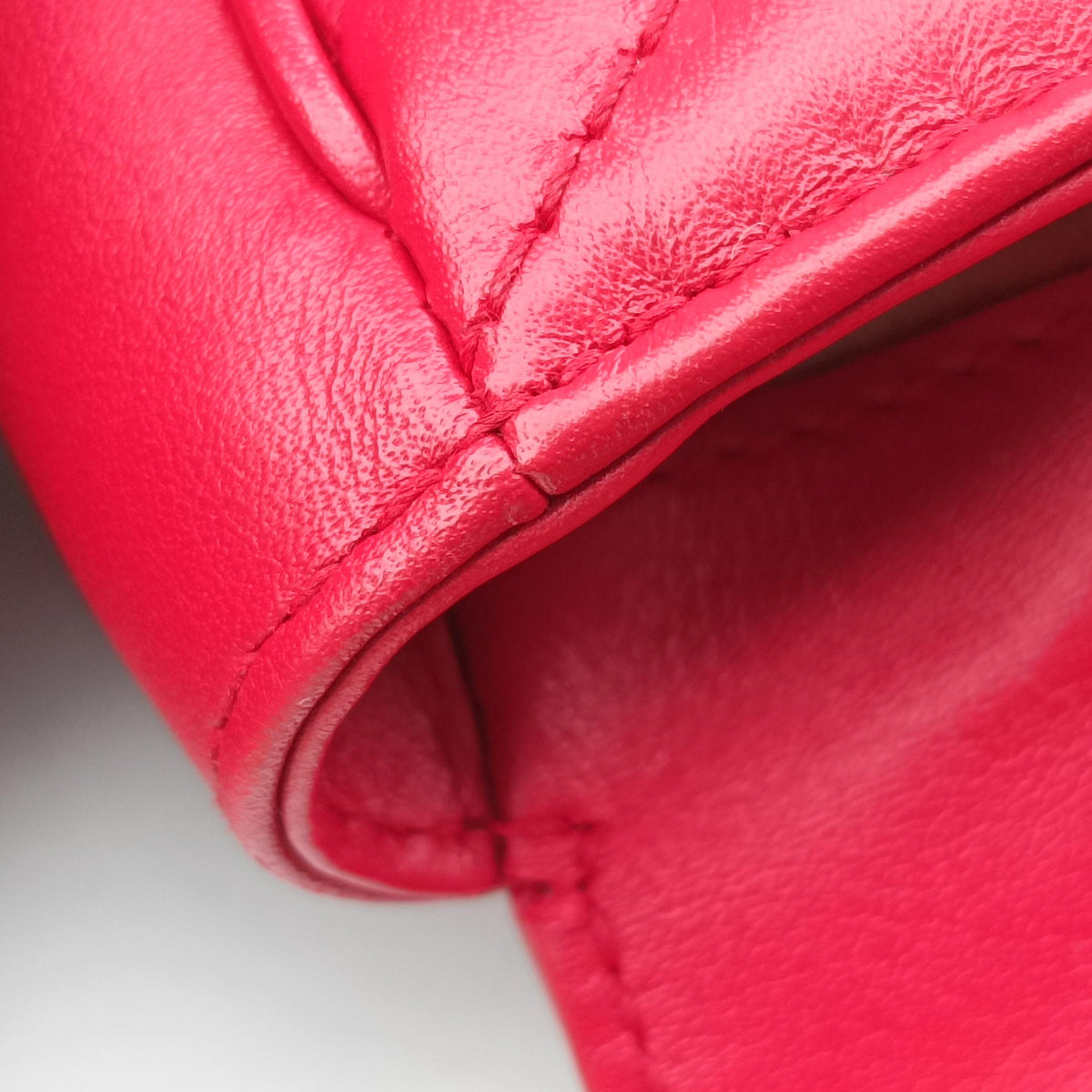 Pre-owned Gucci GG Marmont Red Leather 476433 shoulderbag | stylenewstar