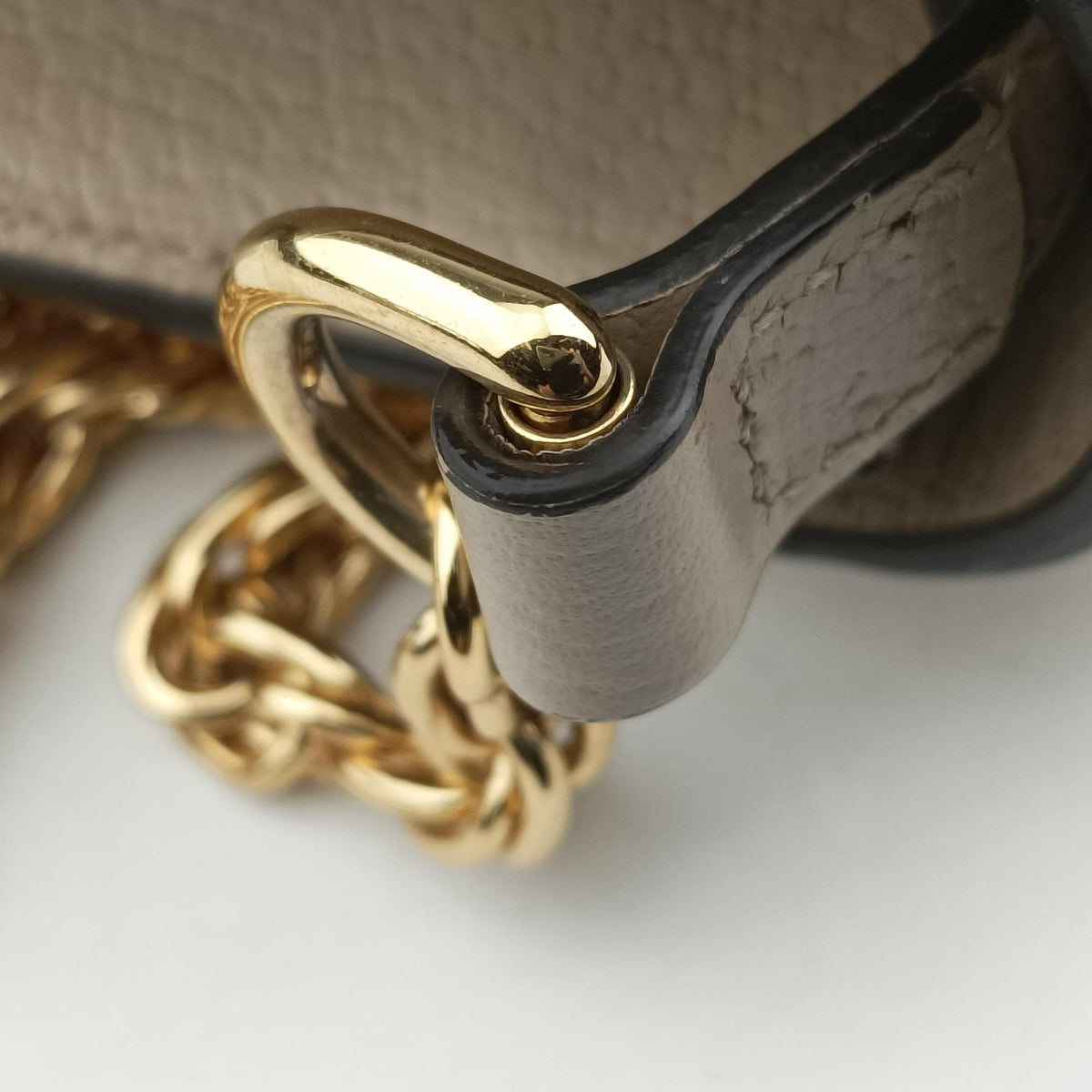 Pre-owned Gucci Ophidia GG Mini Beige × Ebony GG Supreme Canvas × Leather 696180 shoulderbag | stylenewstar