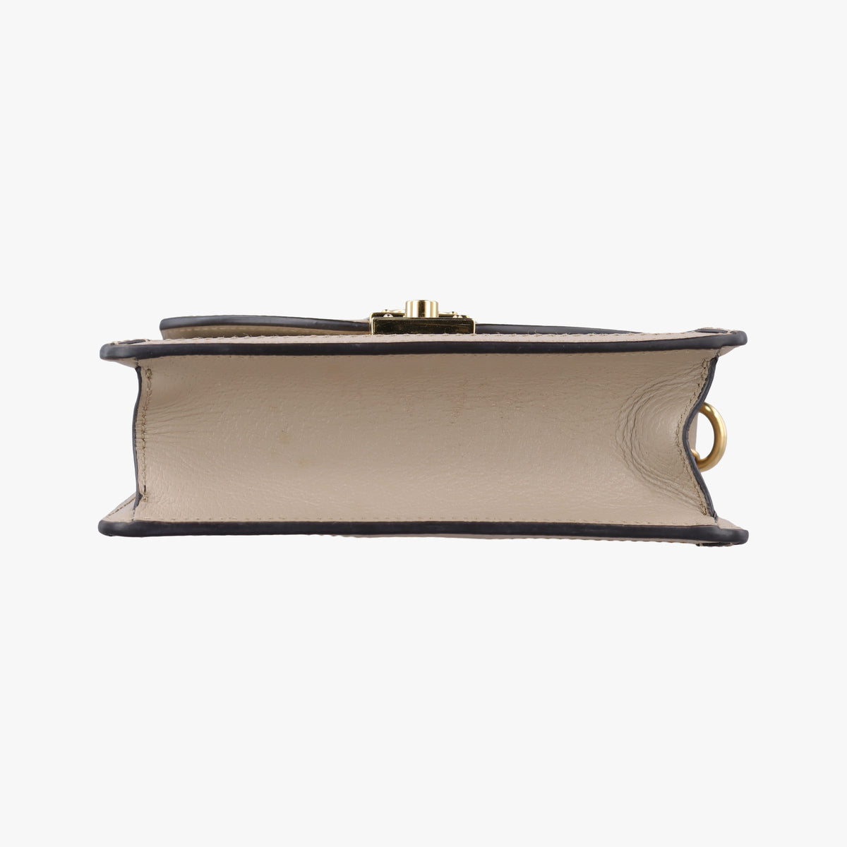 Pre-owned Gucci Ophidia GG Mini Beige × Ebony GG Supreme Canvas × Leather 696180 shoulderbag | stylenewstar