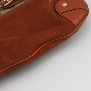 Pre-owned Gucci New Jackie Orange Suede 20888 handbag | stylenewstar