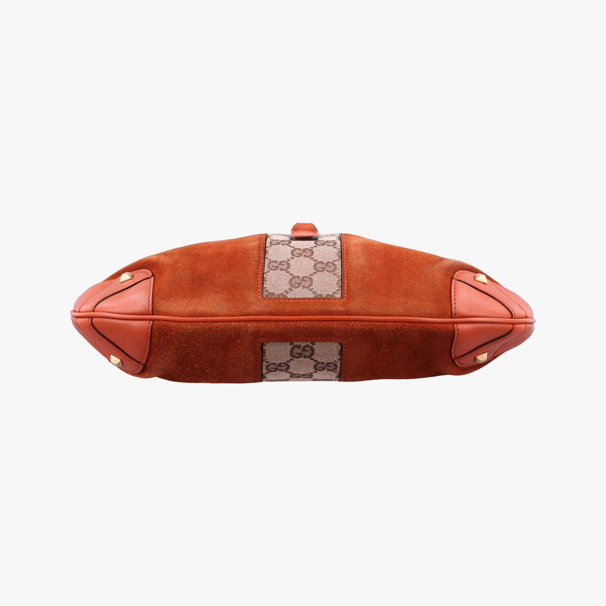 Pre-owned Gucci New Jackie Orange Suede 20888 handbag | stylenewstar