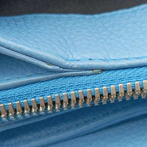 Pre-owned Balenciaga Le Dix Blue leather  shoulderbag | stylenewstar