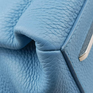 Pre-owned Balenciaga Le Dix Blue leather  shoulderbag | stylenewstar