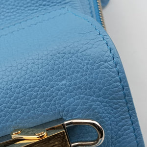 Pre-owned Balenciaga Le Dix Blue leather  shoulderbag | stylenewstar