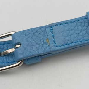Pre-owned Balenciaga Le Dix Blue leather  shoulderbag | stylenewstar