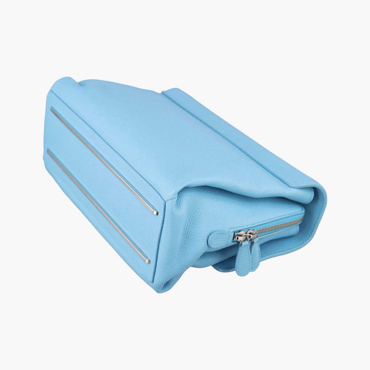 Pre-owned Balenciaga Le Dix Blue leather  shoulderbag | stylenewstar