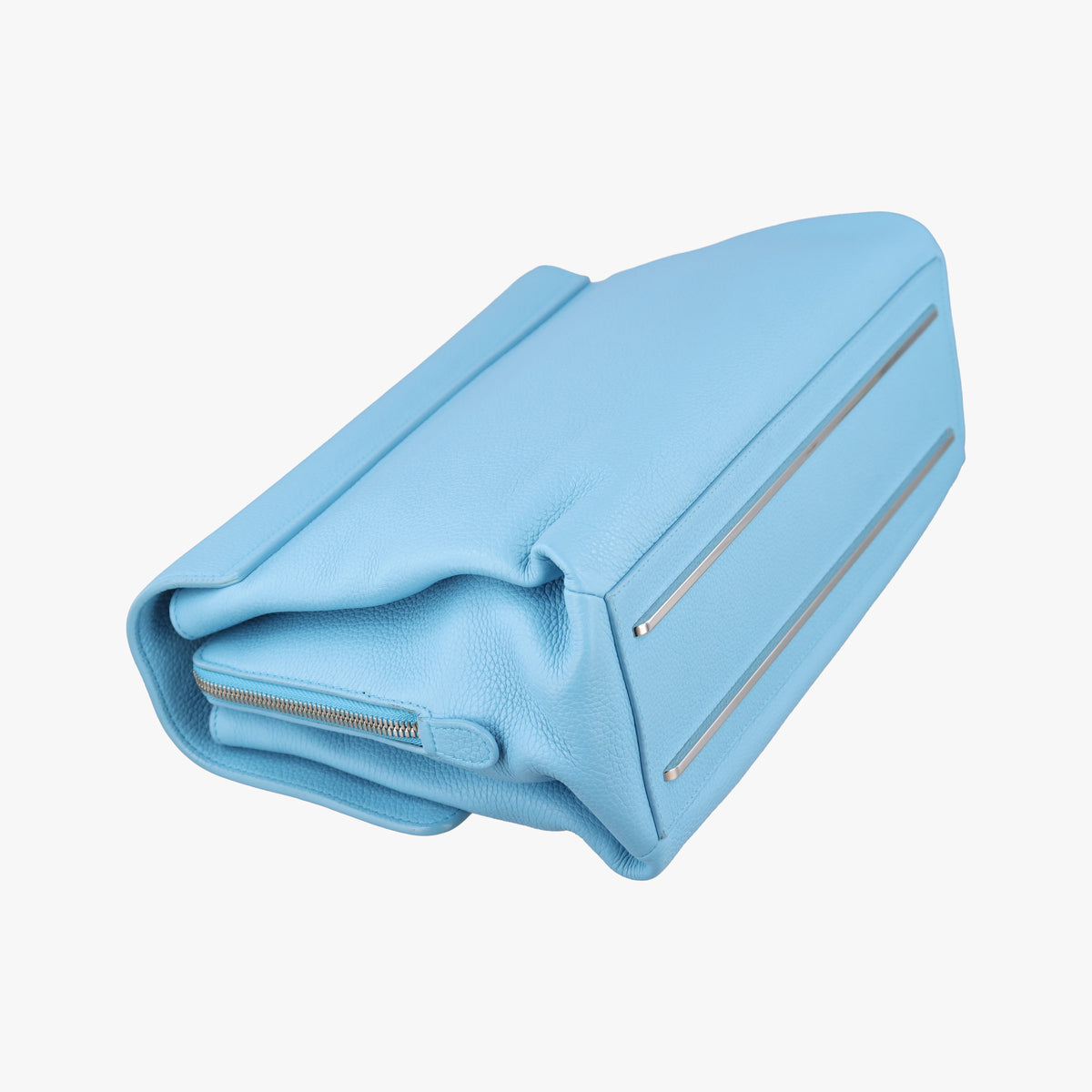 Pre-owned Balenciaga Le Dix Blue leather  shoulderbag | stylenewstar