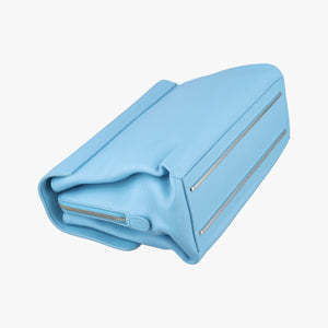Pre-owned Balenciaga Le Dix Blue leather  shoulderbag | stylenewstar