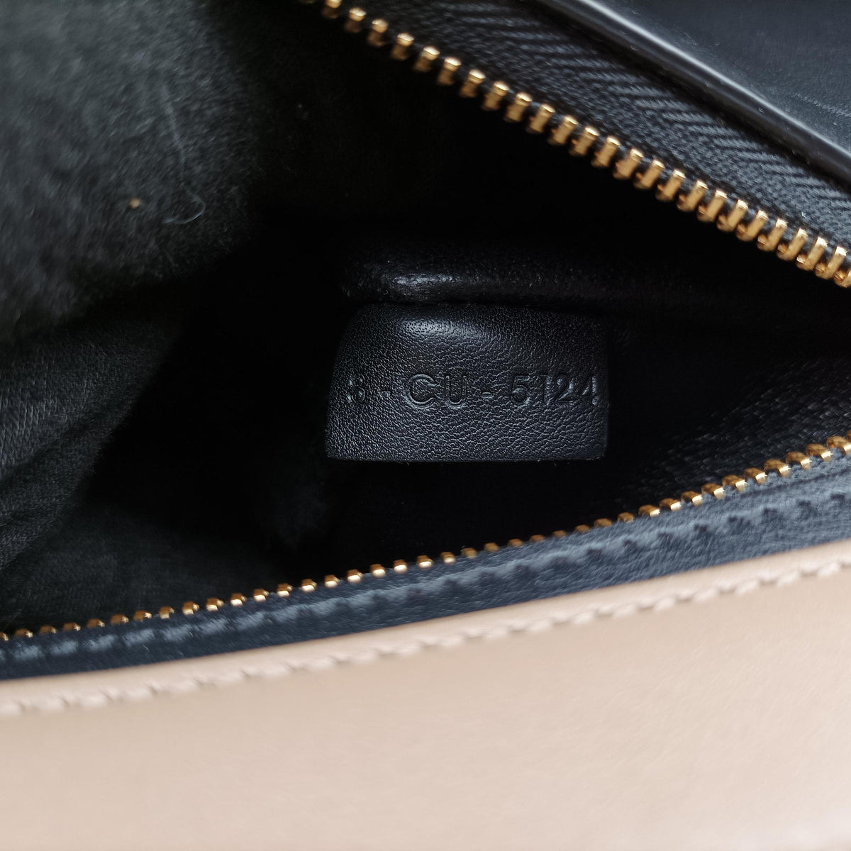 Vintage Celine Trapeze Beige×black×pink Suede × leather  shoulderbag | stylenewstar
