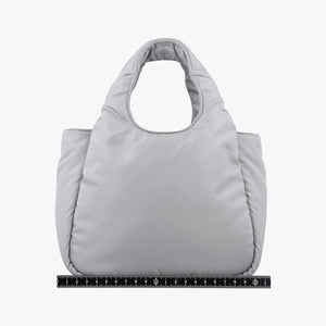 Pre-owned Prada Ribbon Re-Nylon Grey Nylon 1BA359 shoulderbag | stylenewstar
