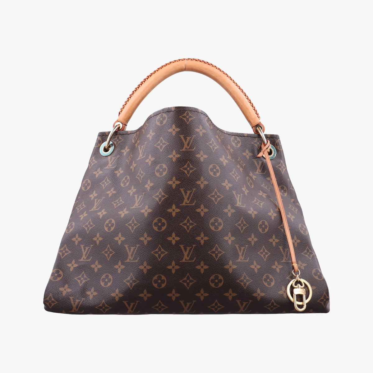 Pre-owned Louis Vuitton ARTSY MM BROWN Monogram Canvas M40249 handbag | stylenewstar