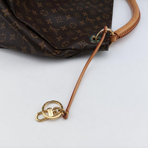 Pre-owned Louis Vuitton ARTSY MM BROWN Monogram Canvas M40249 handbag | stylenewstar