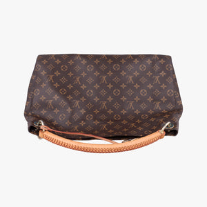Pre-owned Louis Vuitton ARTSY MM BROWN Monogram Canvas M40249 handbag | stylenewstar
