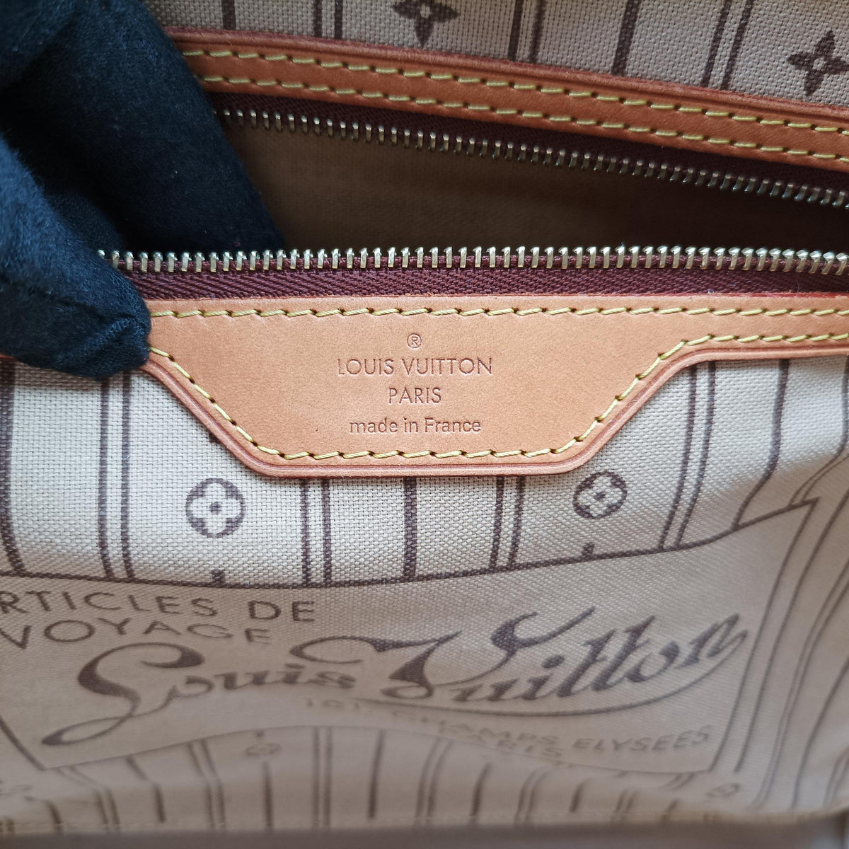 Secondhand Louis Vuitton NEVERFULLMM Brown Monogram Canvas M40156 handbag | stylenewstar