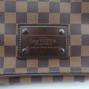 Secondhand Louis Vuitton BROOKLYN PM EBENE Damier Canvas N51210 shoulderbag | stylenewstar