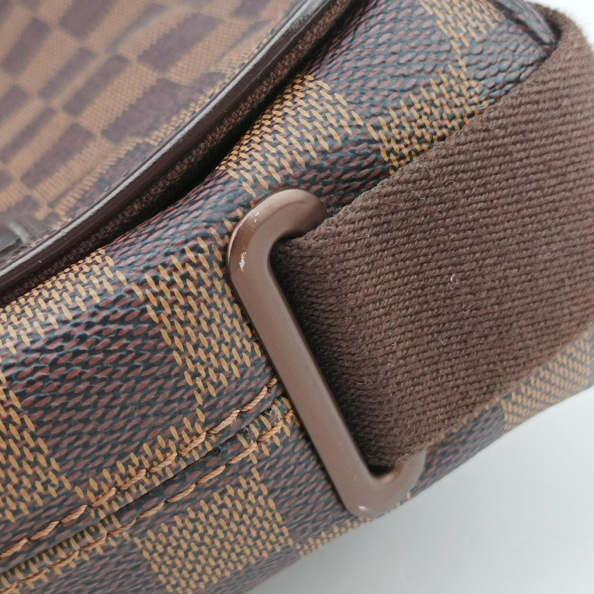 Secondhand Louis Vuitton BROOKLYN PM EBENE Damier Canvas N51210 shoulderbag | stylenewstar