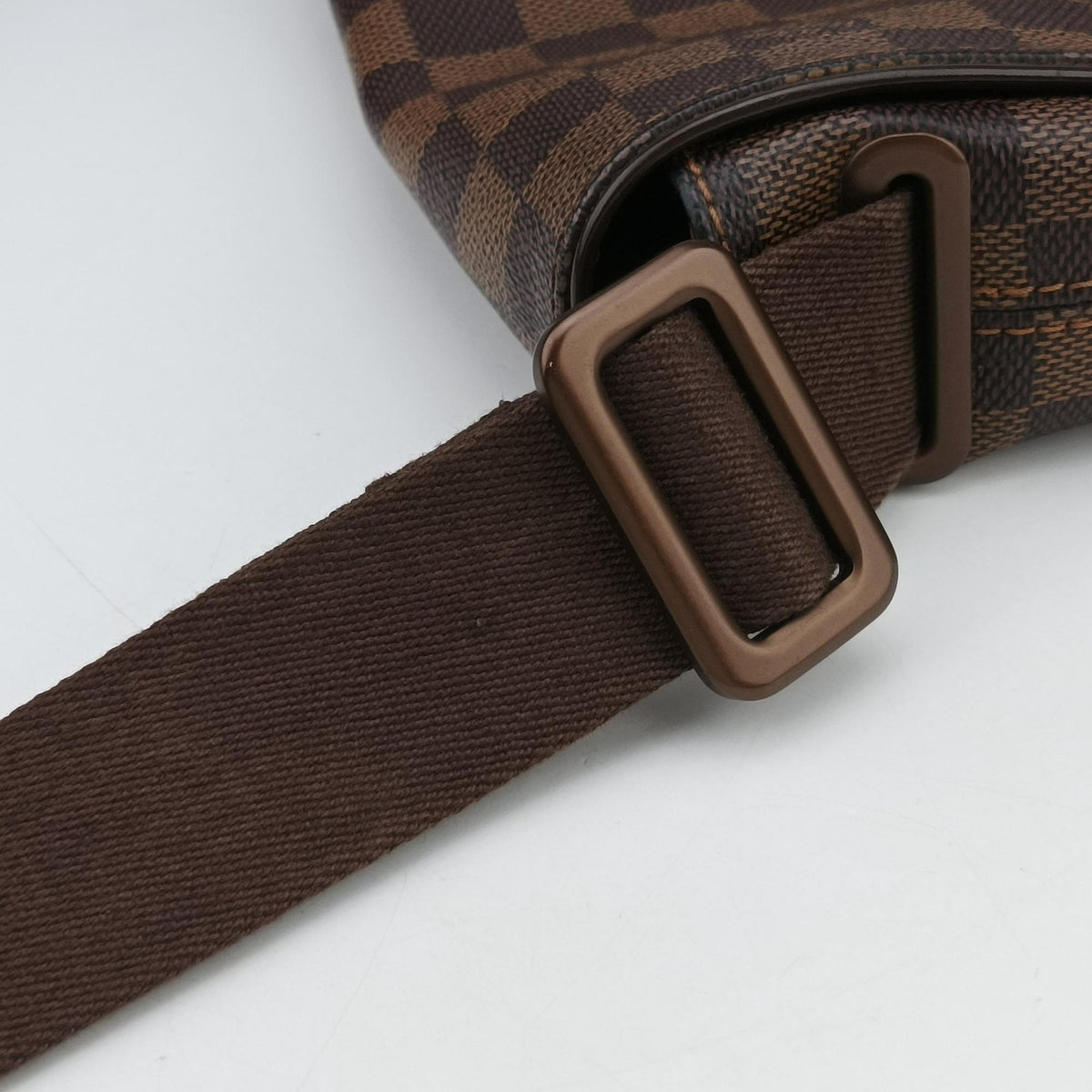 Secondhand Louis Vuitton BROOKLYN PM EBENE Damier Canvas N51210 shoulderbag | stylenewstar