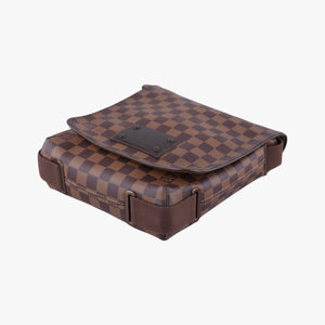 Secondhand Louis Vuitton BROOKLYN PM EBENE Damier Canvas N51210 shoulderbag | stylenewstar