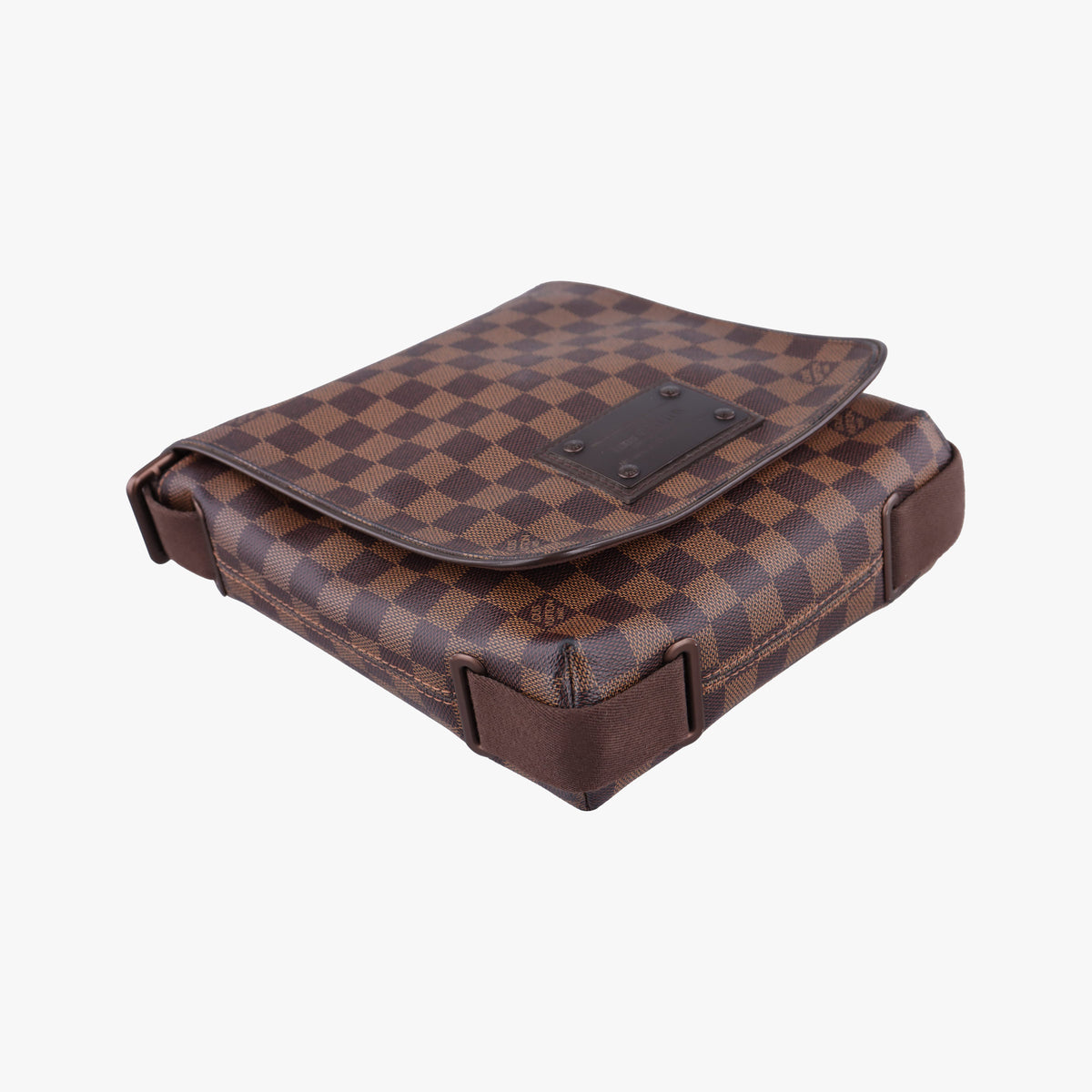 Secondhand Louis Vuitton BROOKLYN PM EBENE Damier Canvas N51210 shoulderbag | stylenewstar