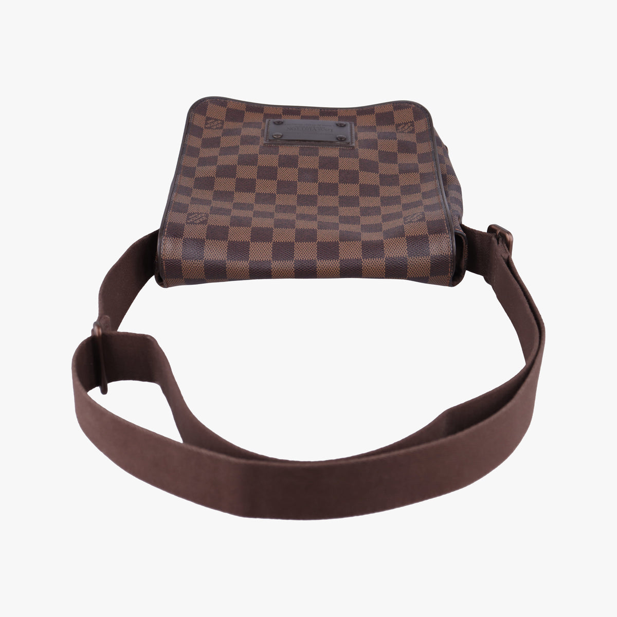 Secondhand Louis Vuitton BROOKLYN PM EBENE Damier Canvas N51210 shoulderbag | stylenewstar