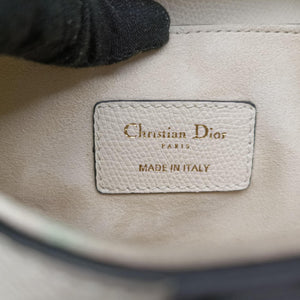 Pre-owned Christian Dior Saddle White Leather  handbag | stylenewstar
