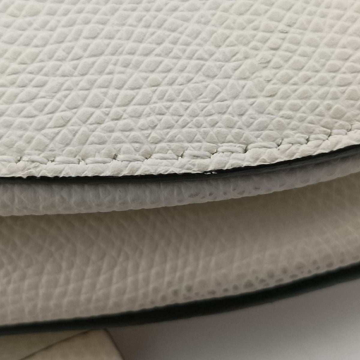 Pre-owned Christian Dior Saddle White Leather  handbag | stylenewstar