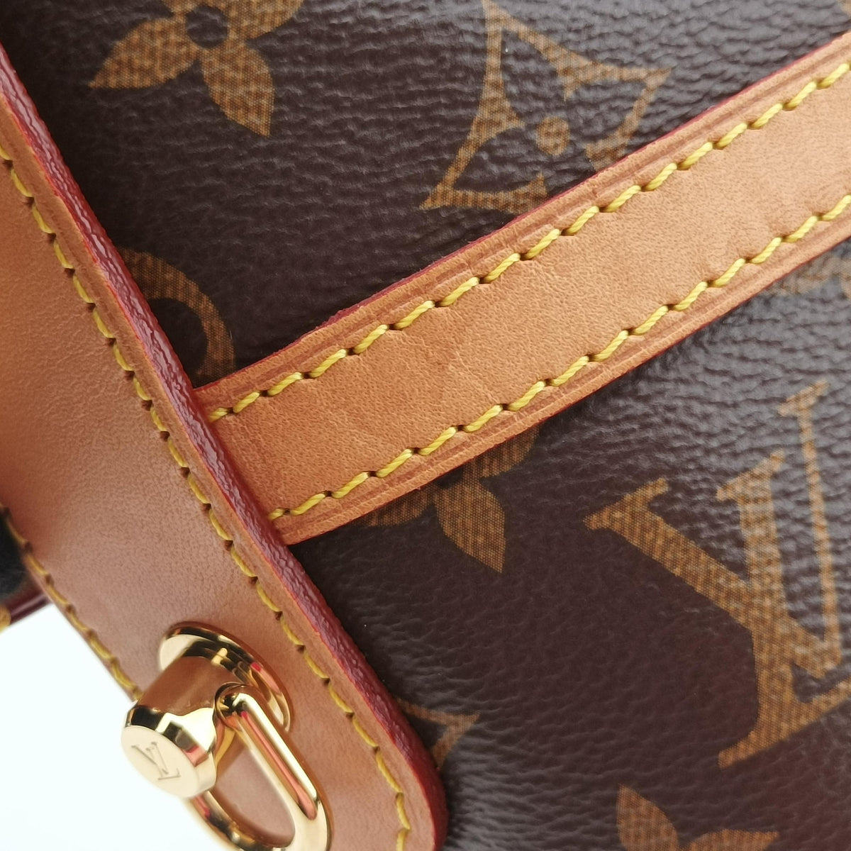 Vintage Louis Vuitton DUFFLE brown Monogram Canvas M43587 shoulderbag | stylenewstar