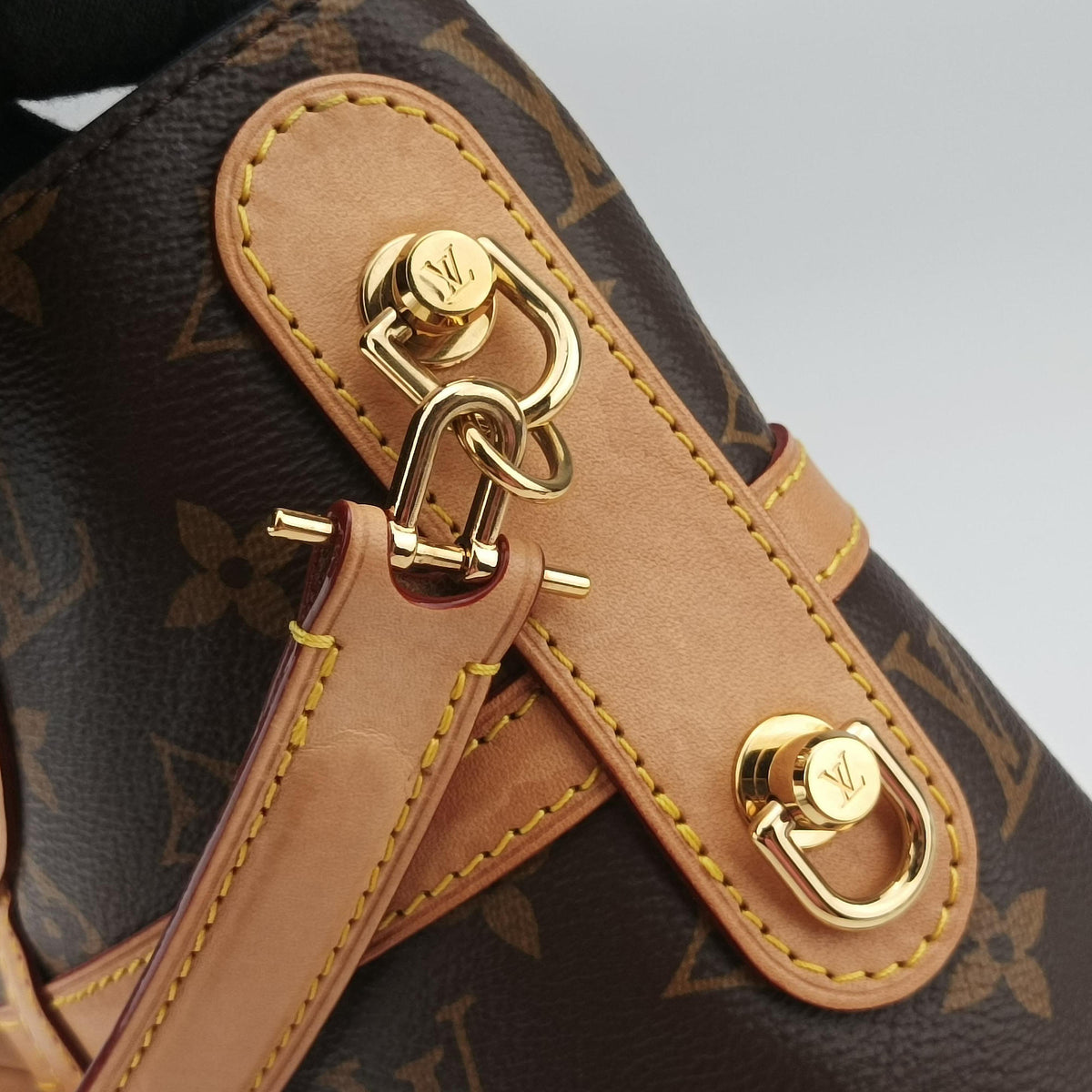 Vintage Louis Vuitton DUFFLE brown Monogram Canvas M43587 shoulderbag | stylenewstar